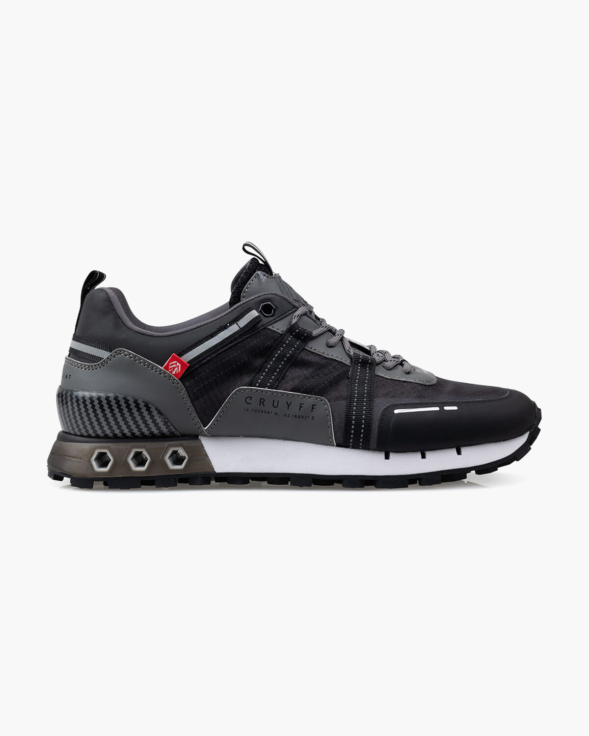 Inter Lace // Montserrat, Grey/Black, hi-res