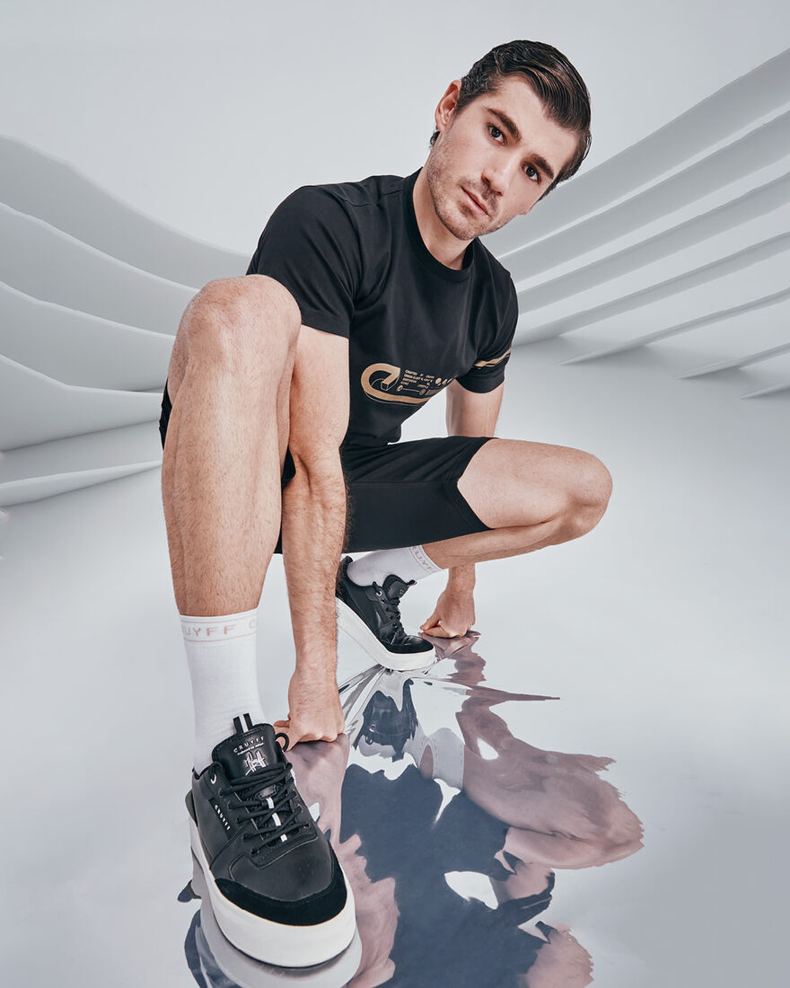 Endorsed Tennis - Soft Leather/Suede, Black, hi-res
