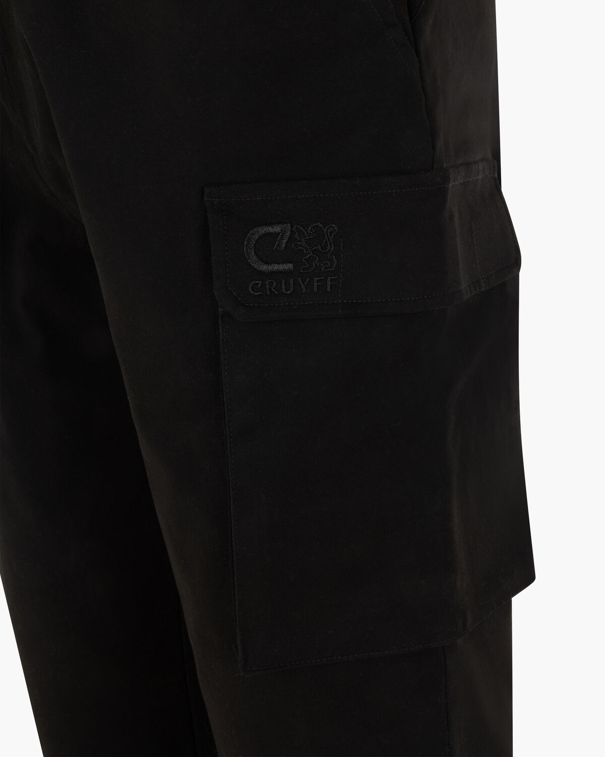 Twill Cargo Pant, Black, hi-res
