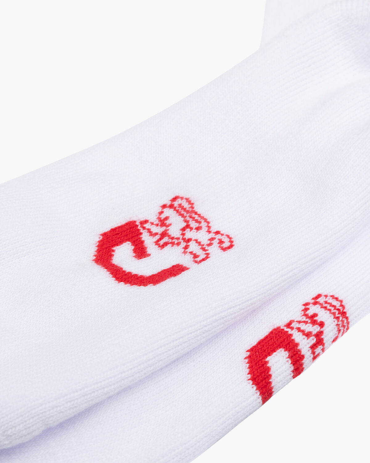 Cruyff Socks, White/Red, hi-res