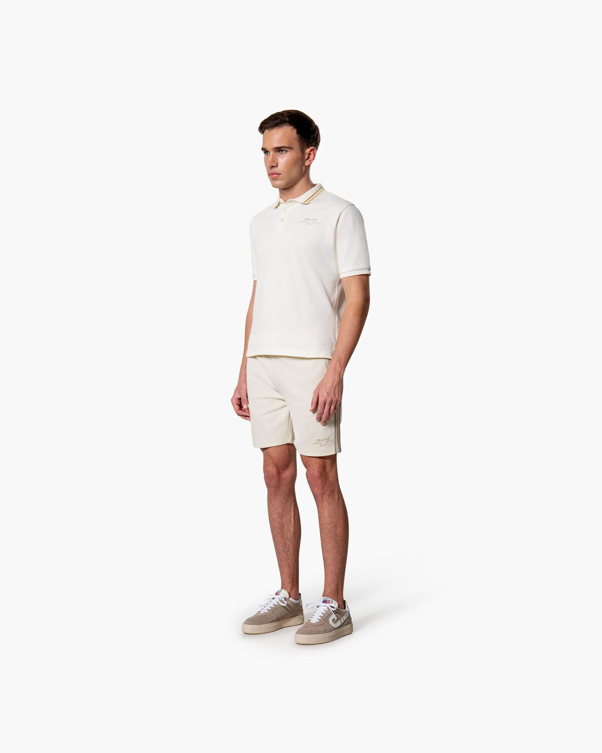 Gudad Polo, White/Orange, hi-res