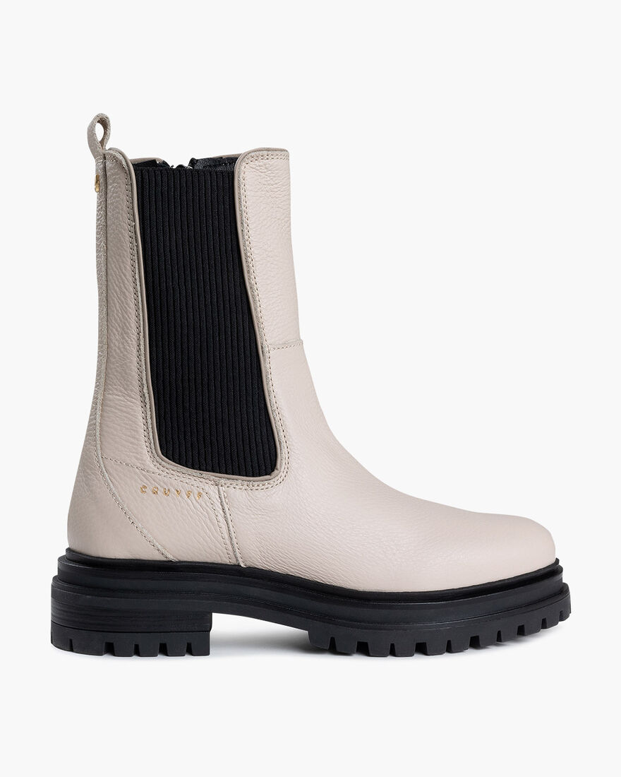 Apollo Chelsea mid boot, Crème, hi-res