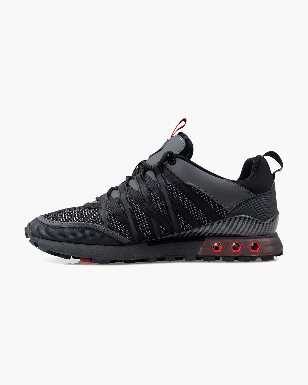 Fearia Hex - Tech, Black/Red, hi-res