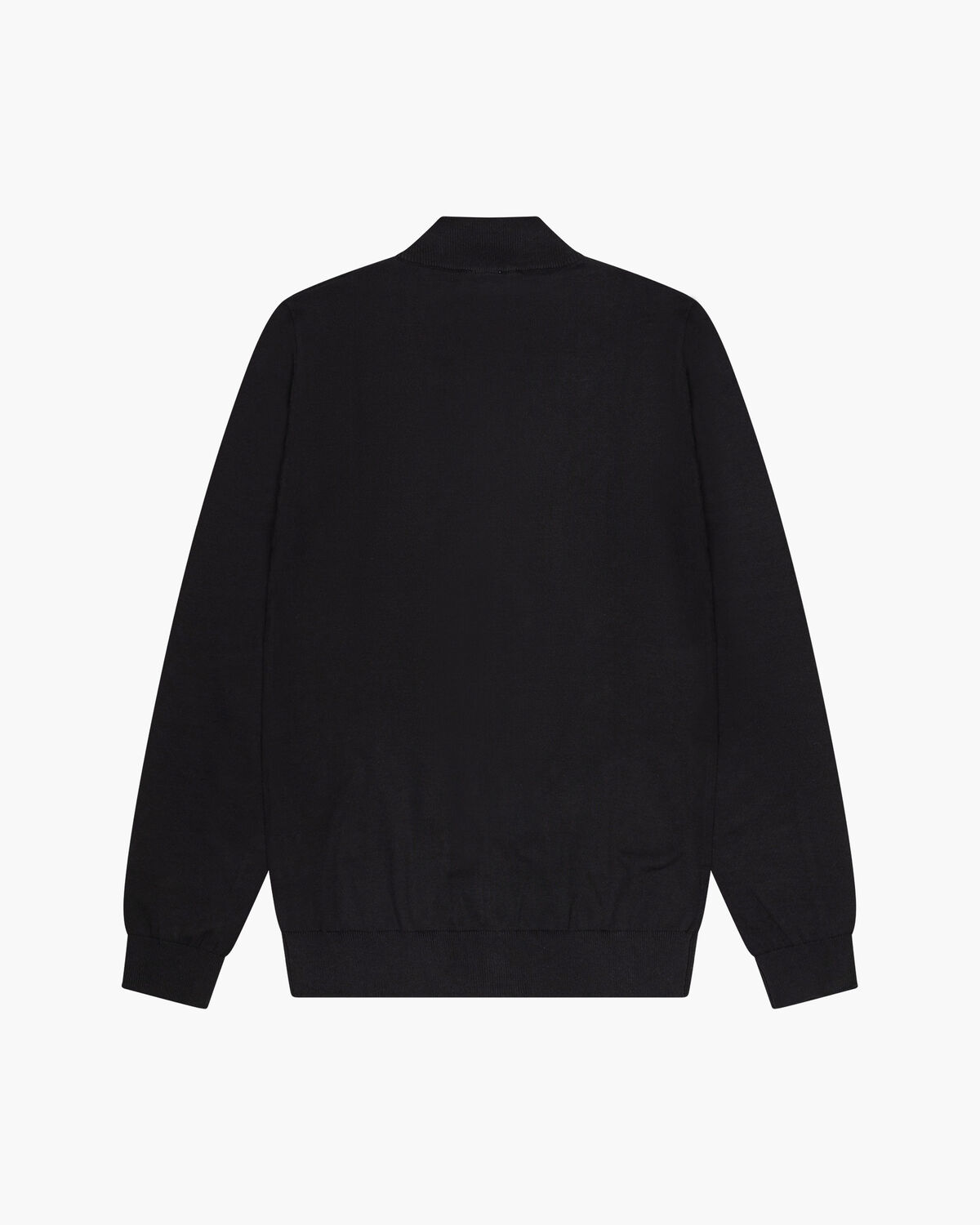 JC Half Zip Knitted, Black, hi-res