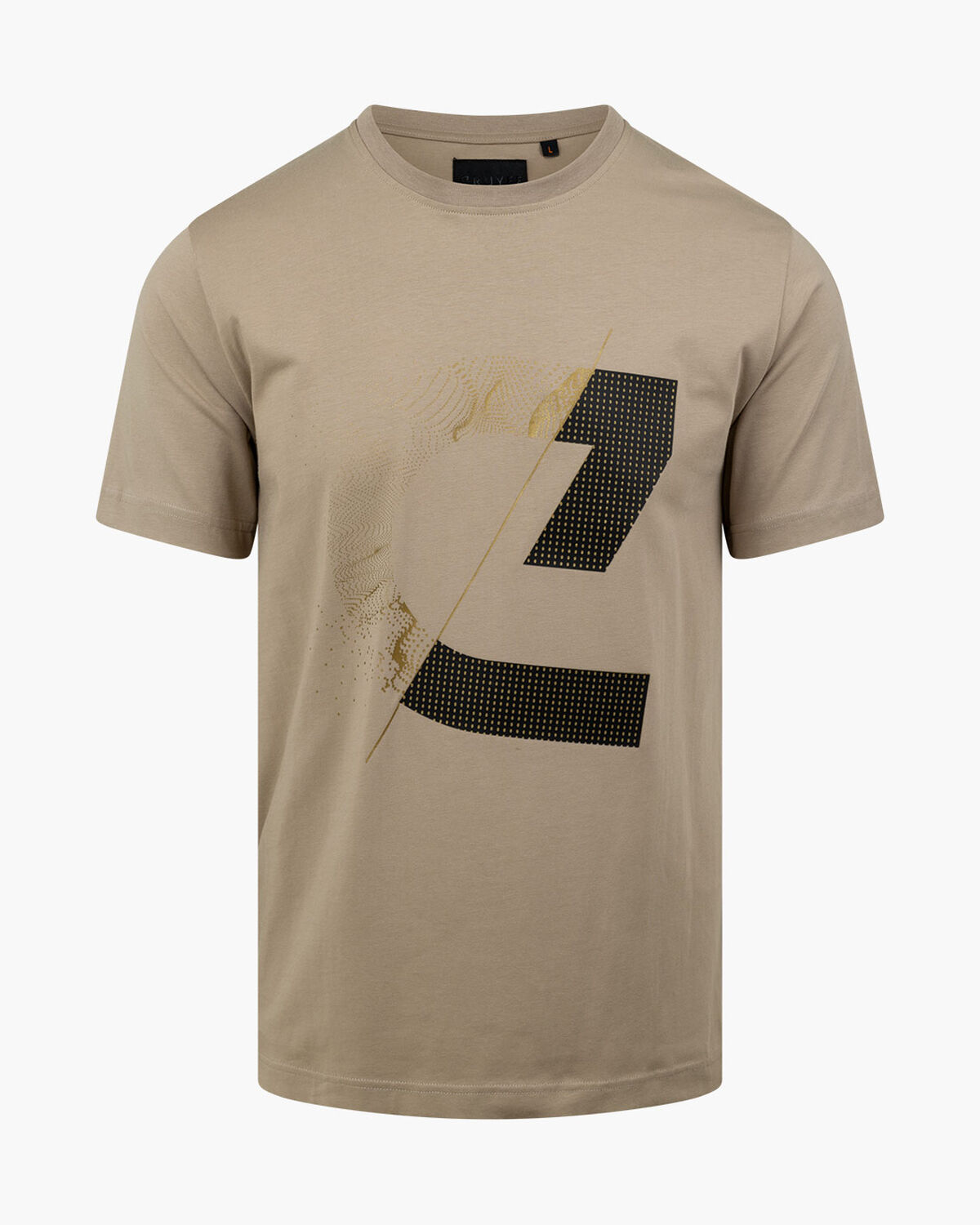 C-Logo Tee, Sand/Gold, hi-res