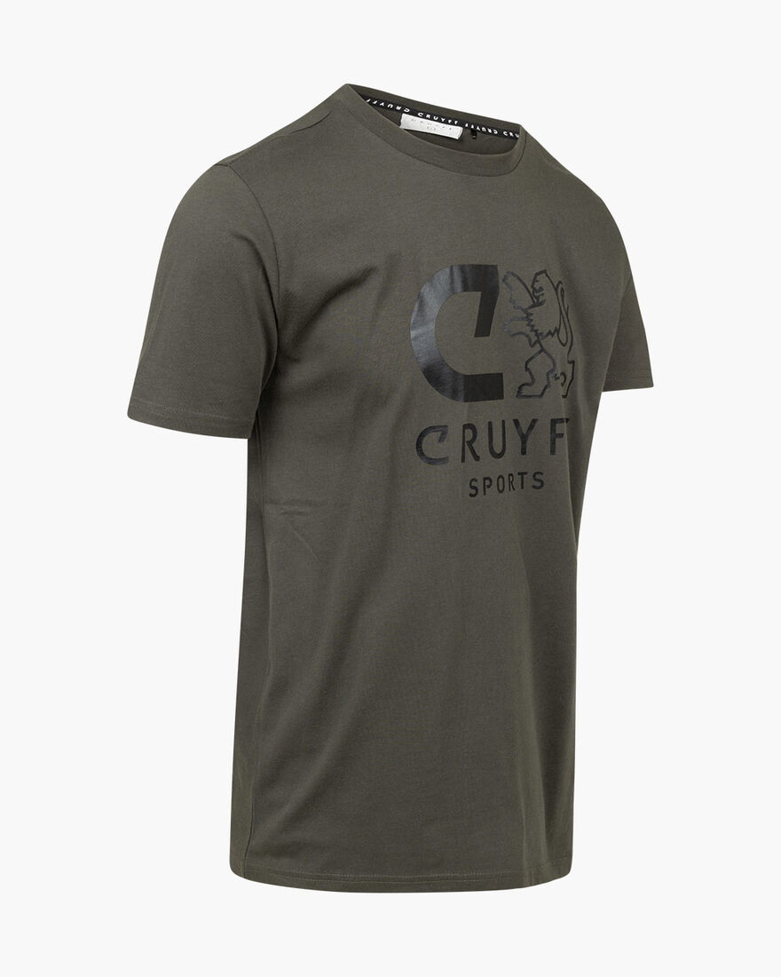 Booster Tee  - 100% Cotton, Army green, hi-res