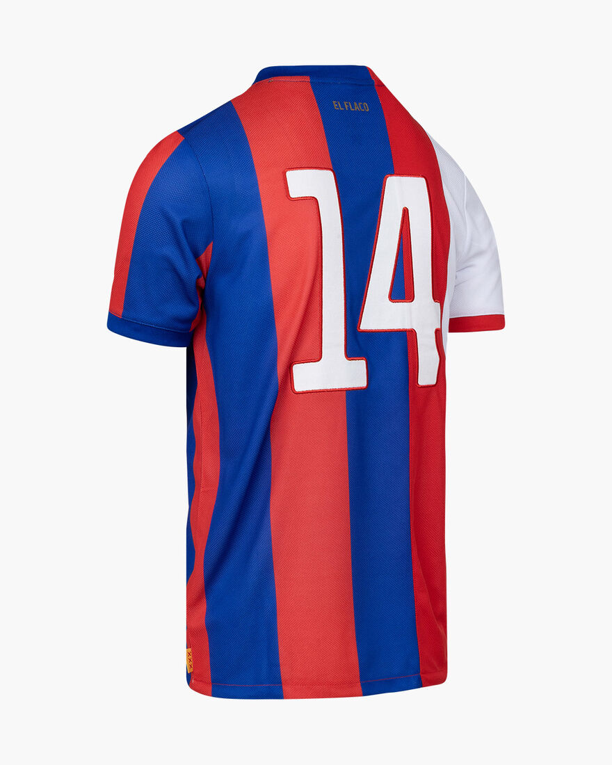 Cruyff Bibo - El Flaco Shirt, White/Red, hi-res