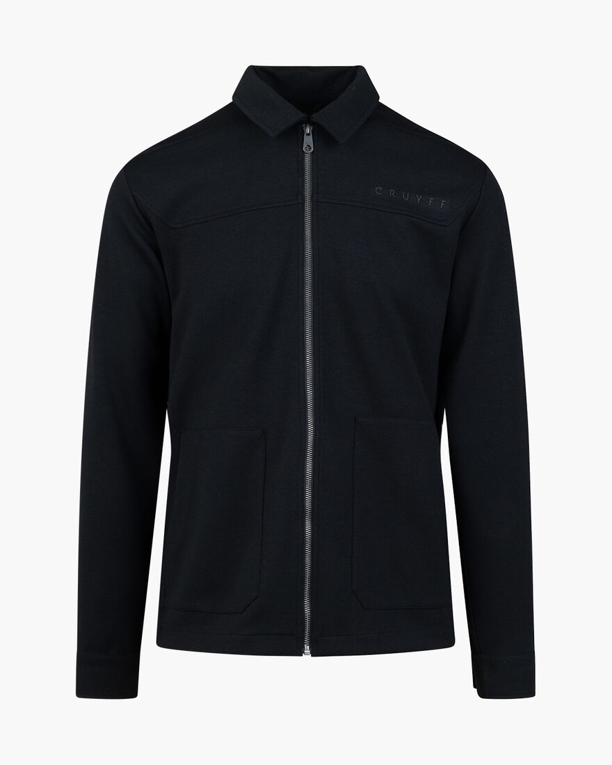 Elluvium Overshirt, Black, hi-res