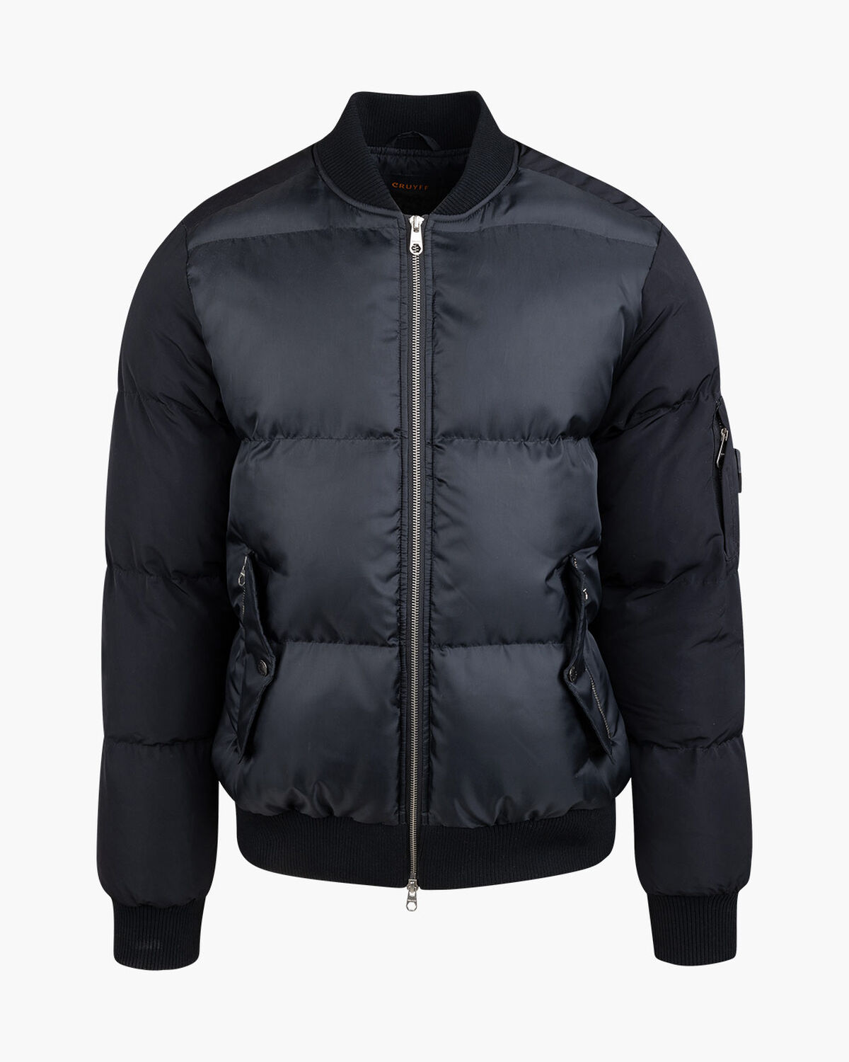 Aneto Bomber - Recycled Polyester, Black, hi-res