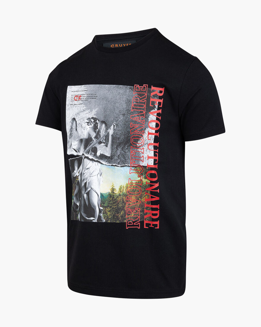 Angeles Tee  - 95% Cotton / 5% Elastane, Black, hi-res