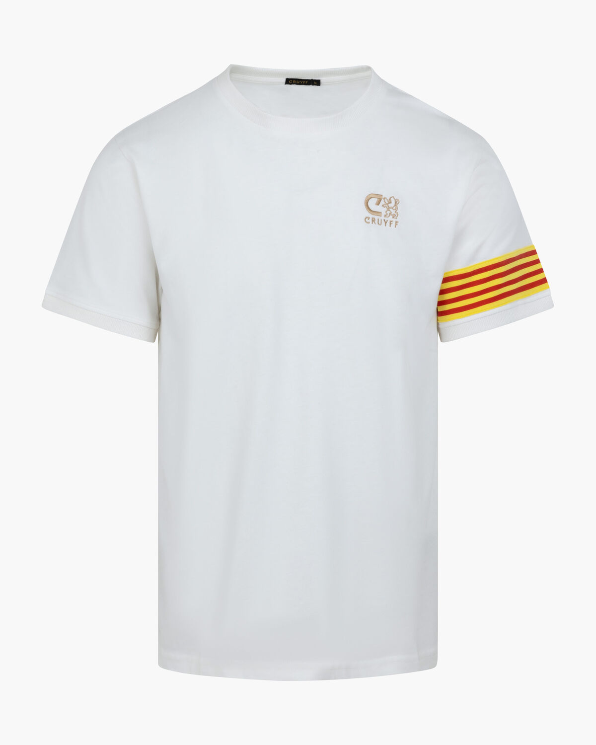 Cruyff Legacy - 70's Retro Tee, White, hi-res