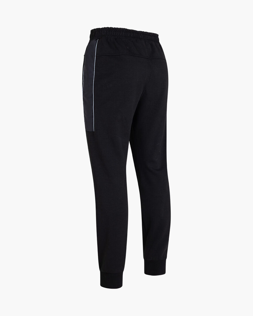 Aiden Track pants - 80% Cotton 20% Polyester, Black, hi-res