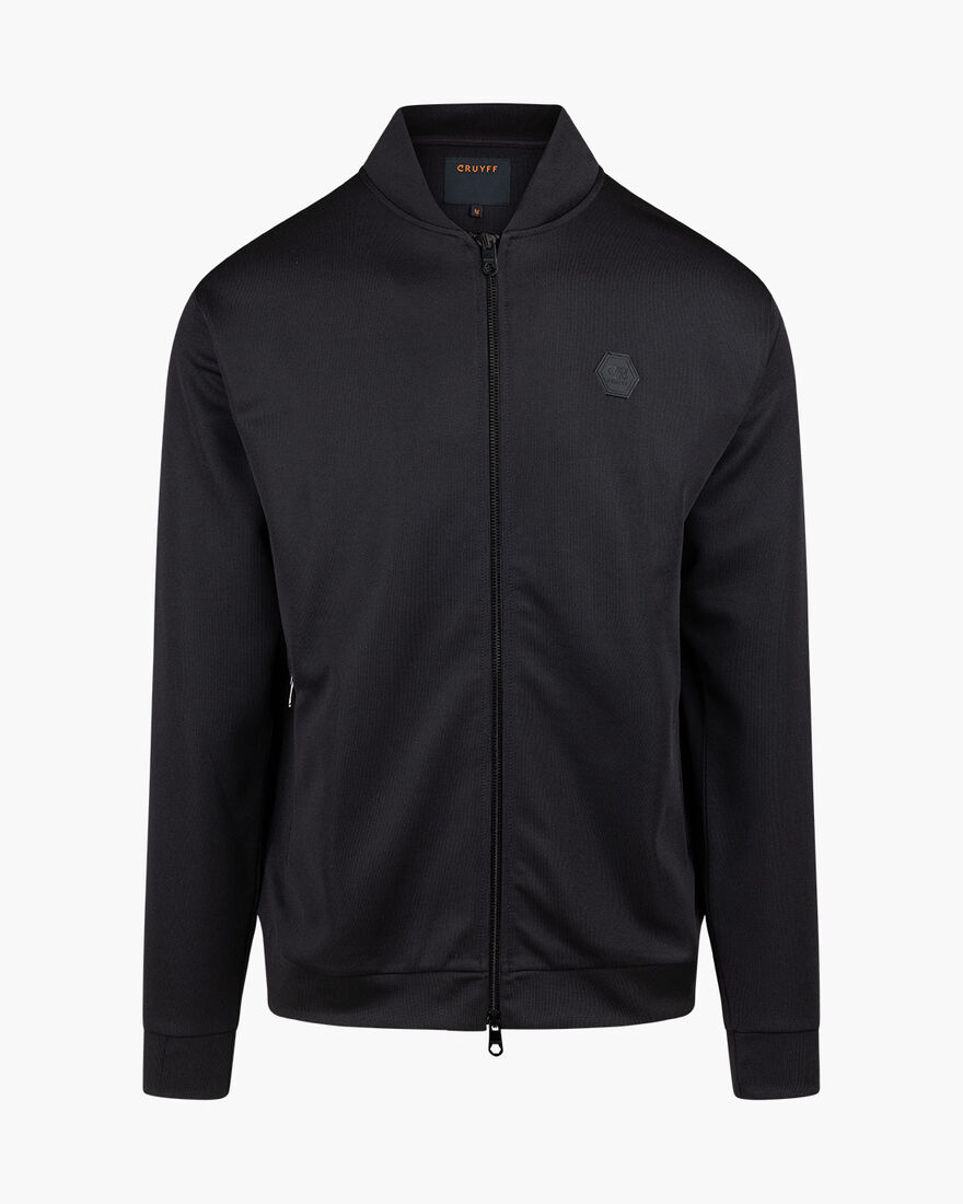 Culebra Bomber - 65% Polyester / 35% Cotton, Black, hi-res