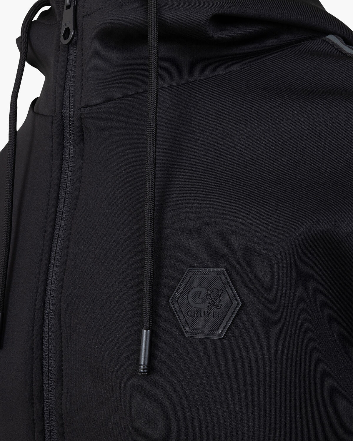 Joel Scuba Track Top  - Polyester / Elastane, Black, hi-res