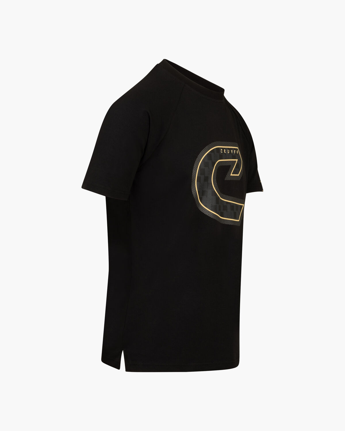 C-Tee, Black/Gold, hi-res