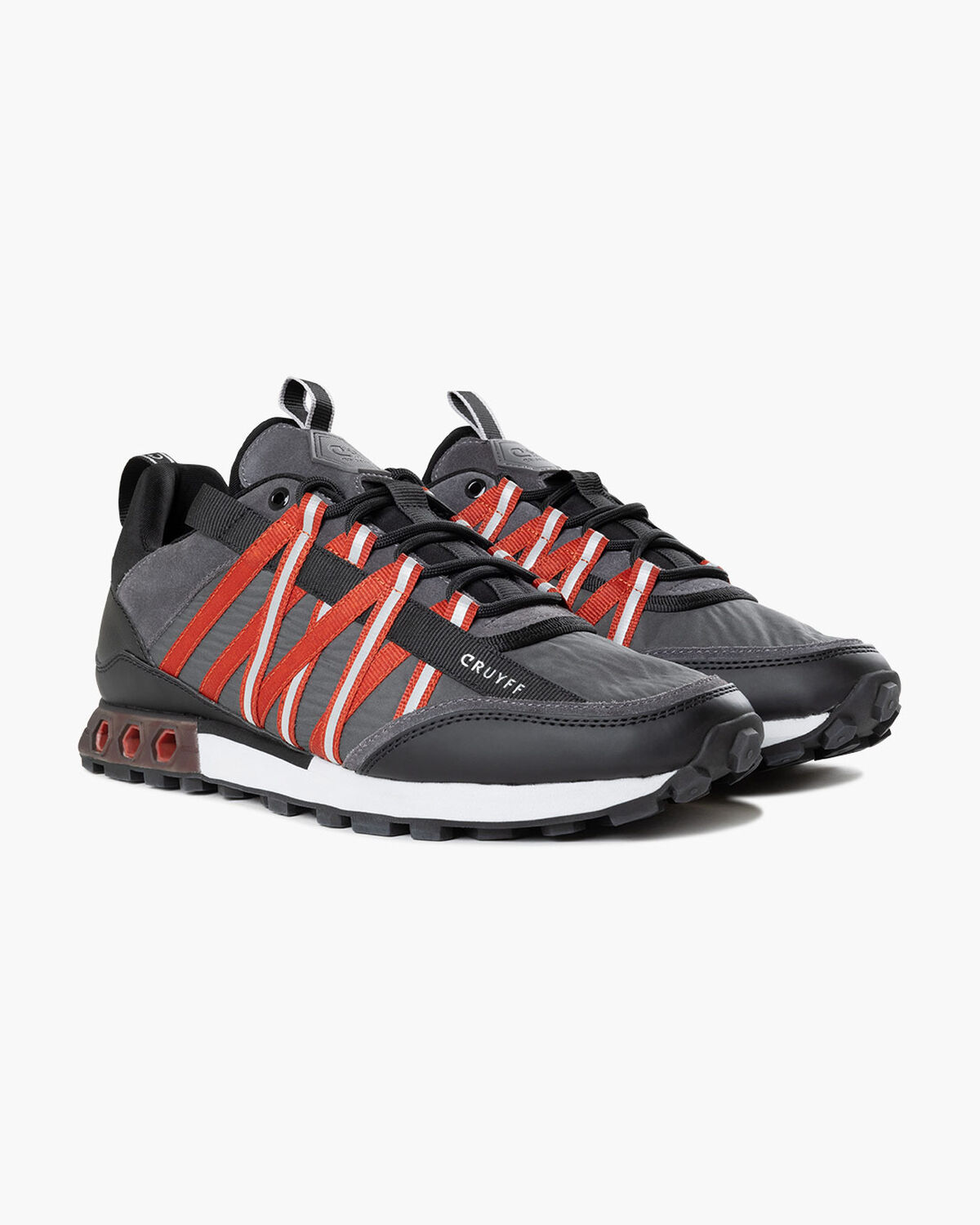 Fearia Hex, Grey/Red, hi-res