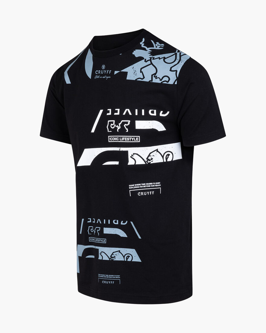 Moniro Tee, Black, hi-res