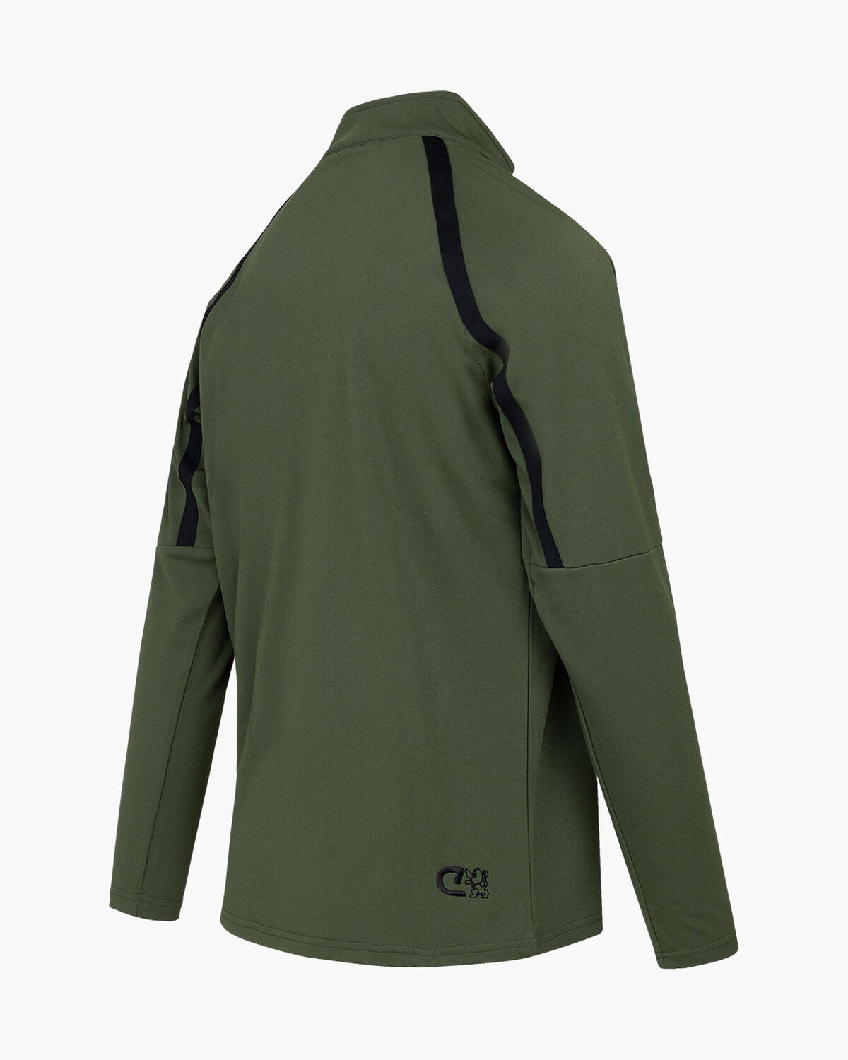 Cruyff Tech Turn Half Zip Junior, Green/Black, hi-res