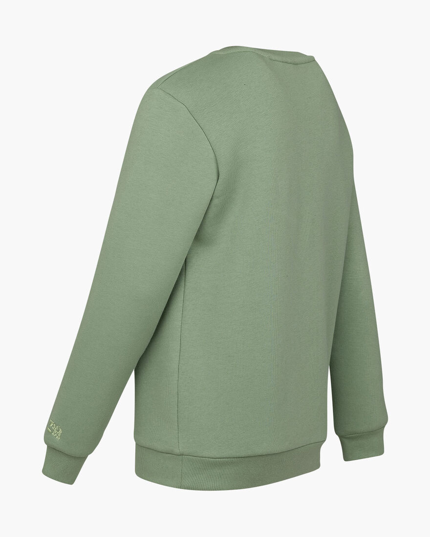 Clipper Suit Crewneck, Green, hi-res