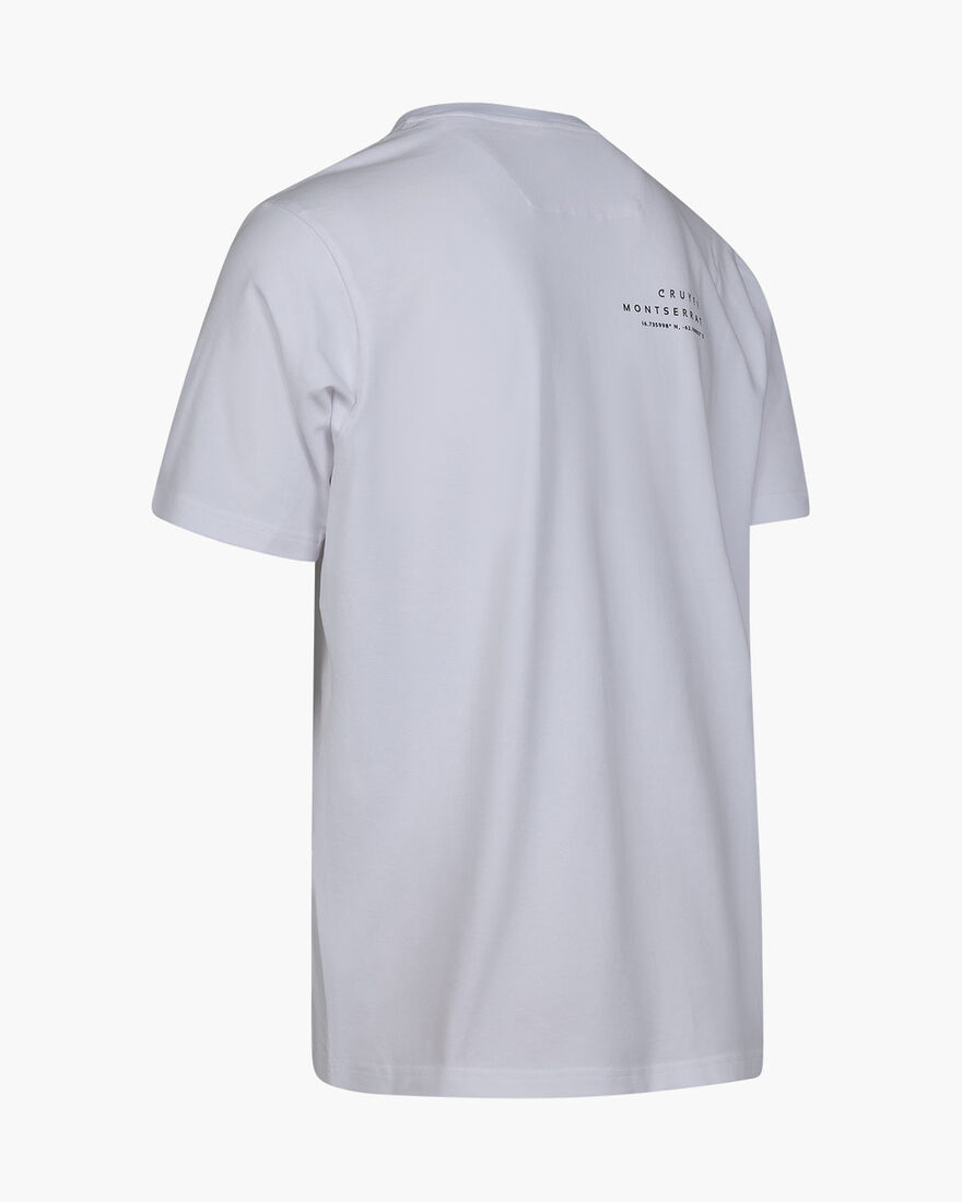 Montserrat Peak Tee - 95 %Cotton 5%Elastane, White, hi-res