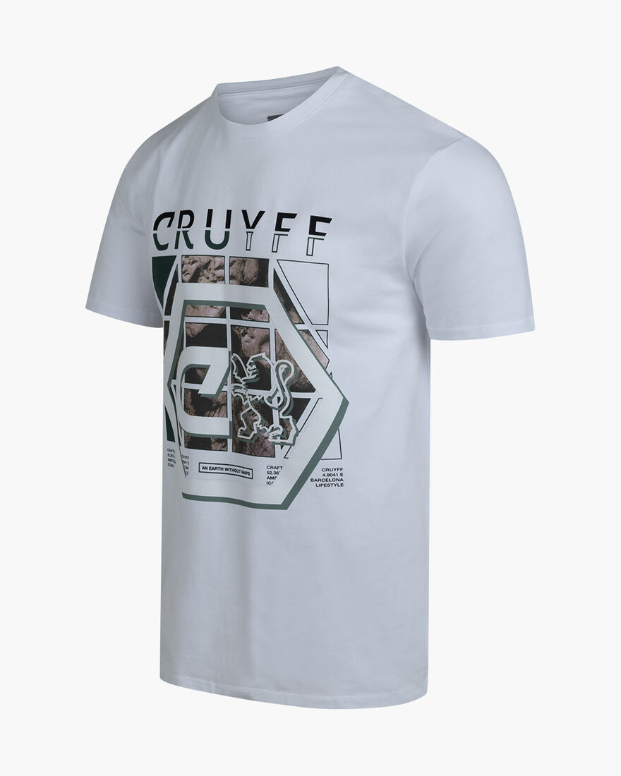 Platform Tee, White, hi-res