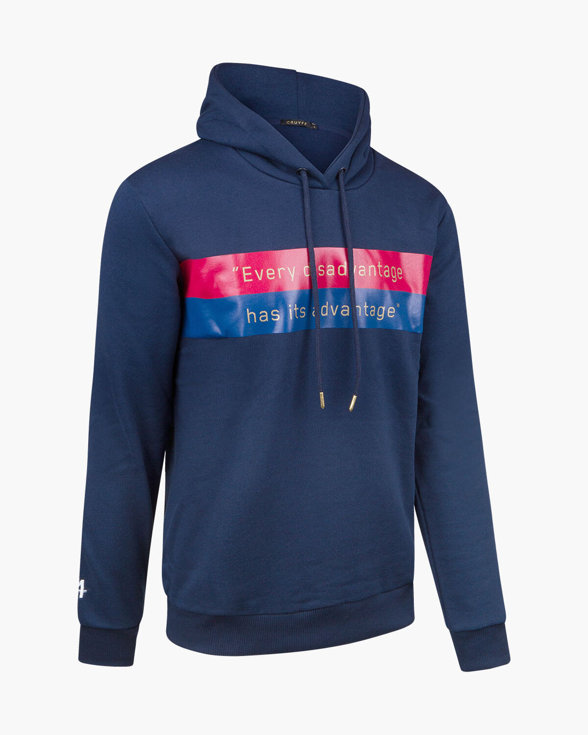 Advantage Hoodie - Navy - 50% Cotton/50% Polyester, Navy, hi-res