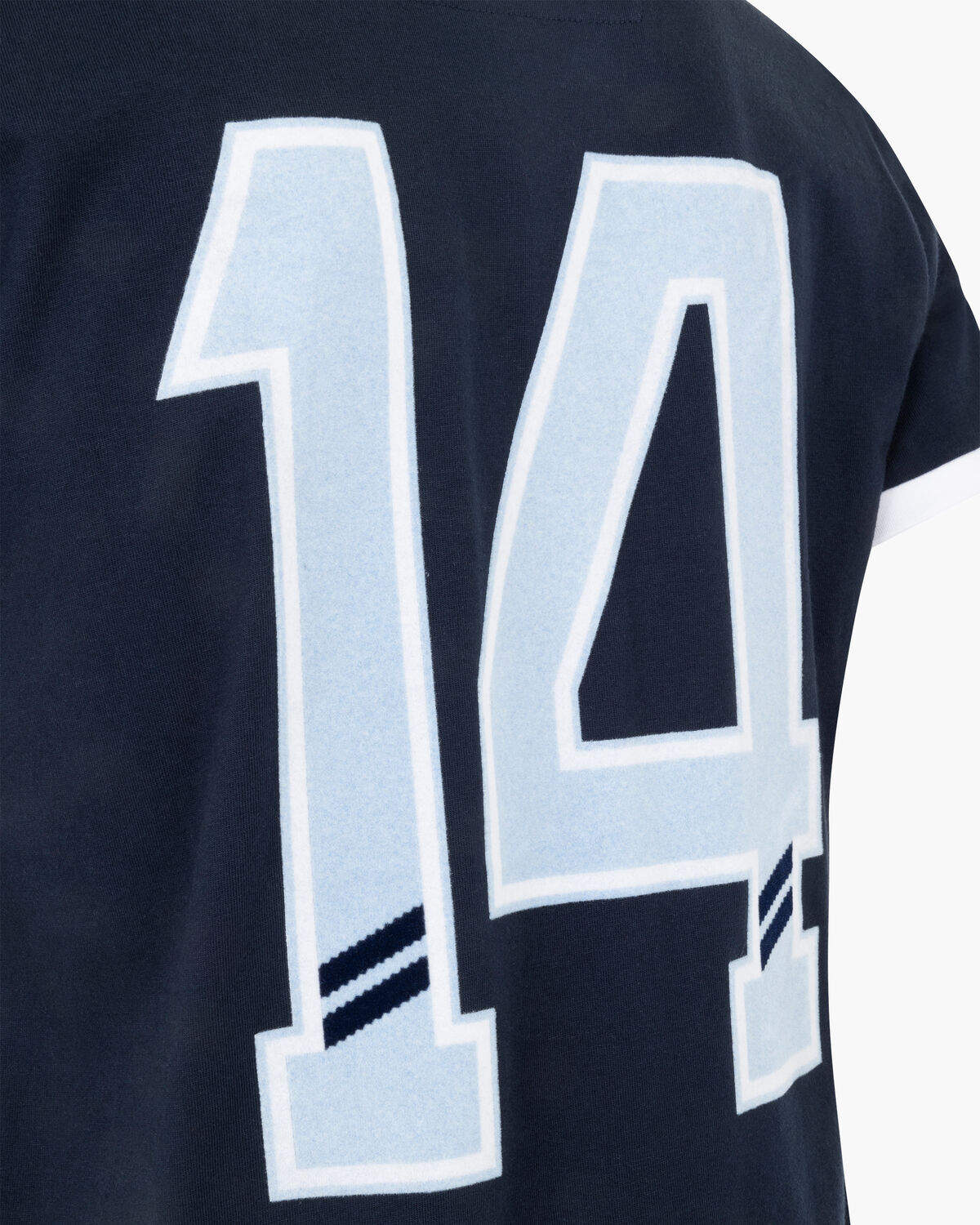 Dos Rayas Ringer Tee, Navy EN, hi-res