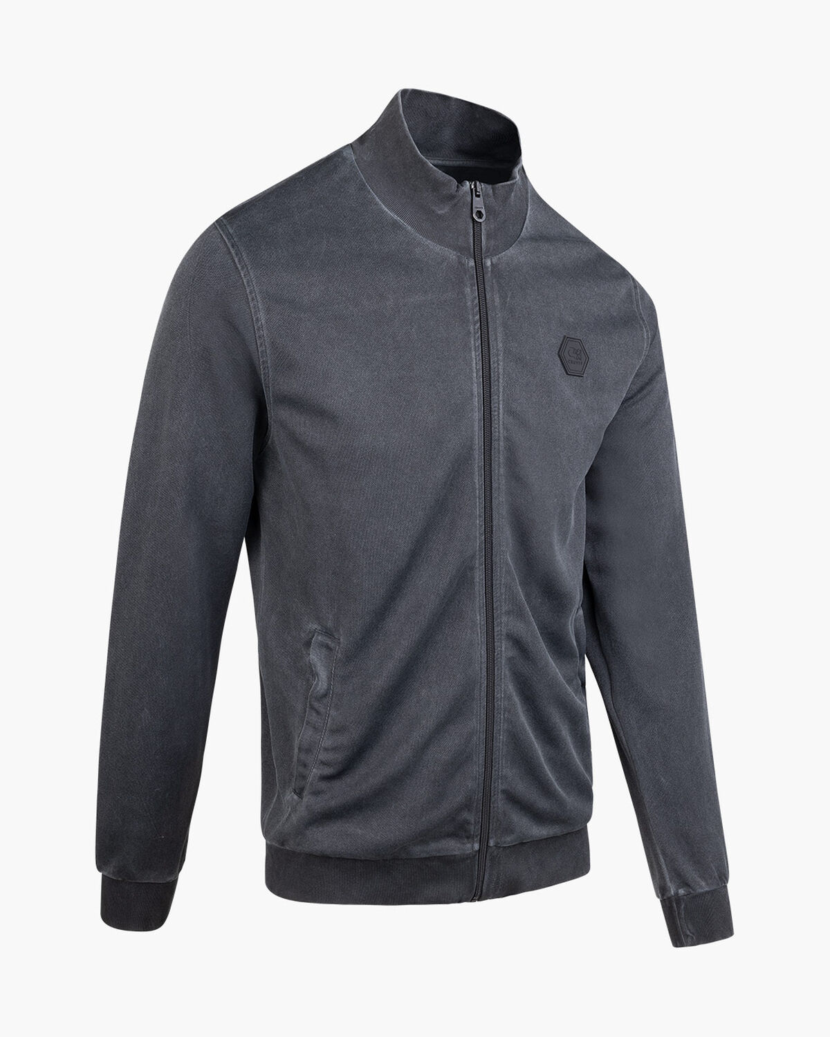 Chiado Track Top - 95%Polyester 5%Elastane, Black/Grey, hi-res