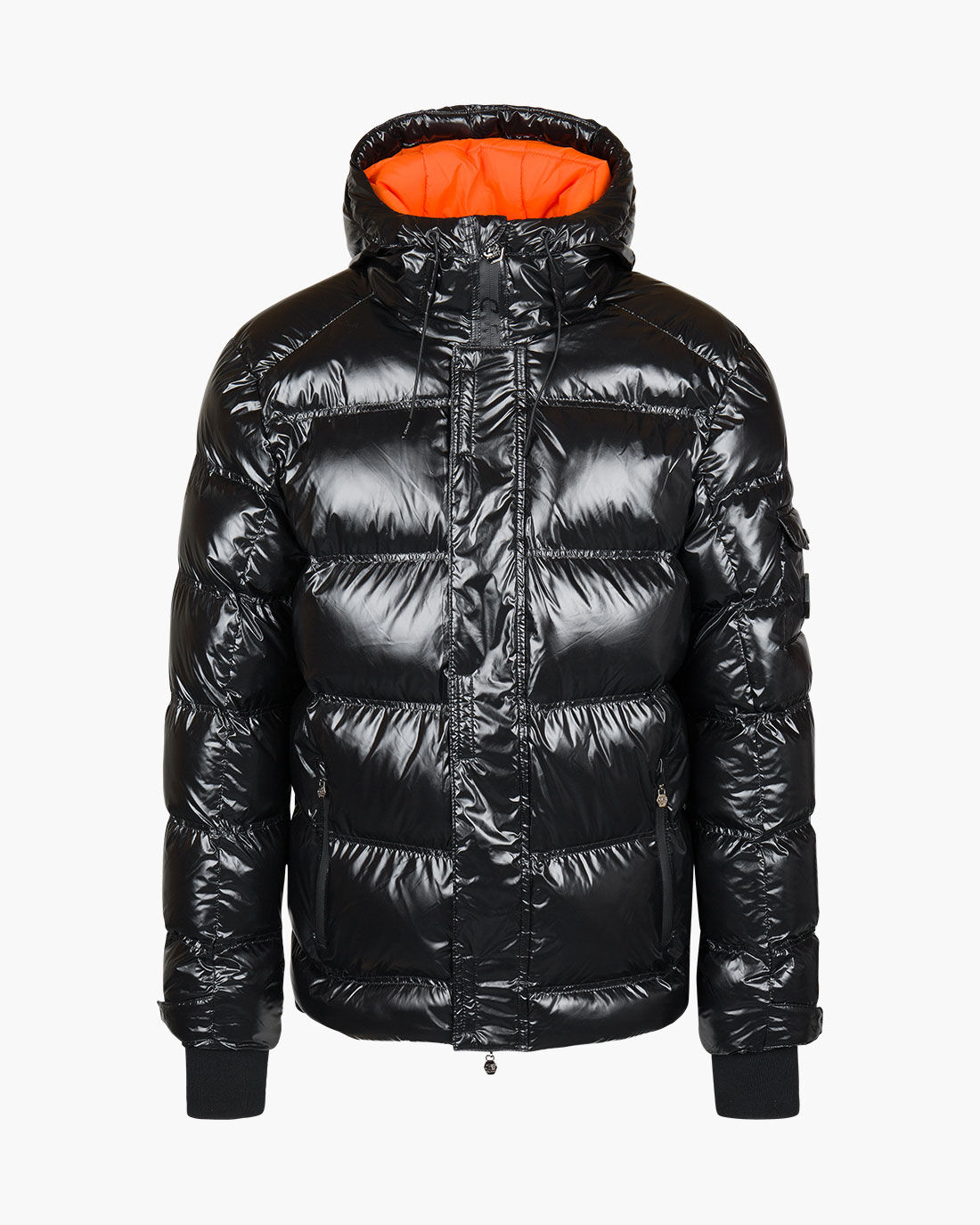 Polyester puffer jacket clearance