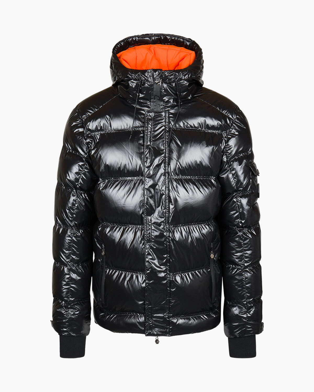 Trentini Puffer Jacket - Black - 100% Polyester, Black, hi-res