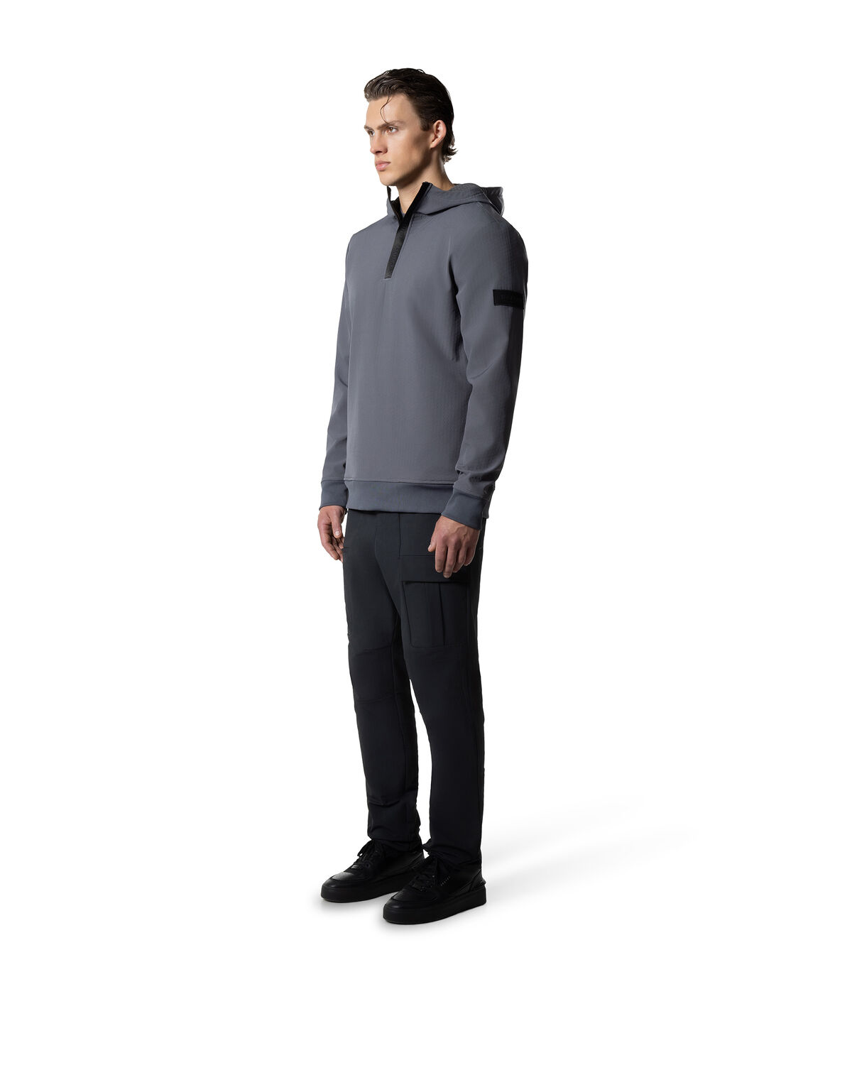 Iso Qz-hood, Charcoal Grey, hi-res