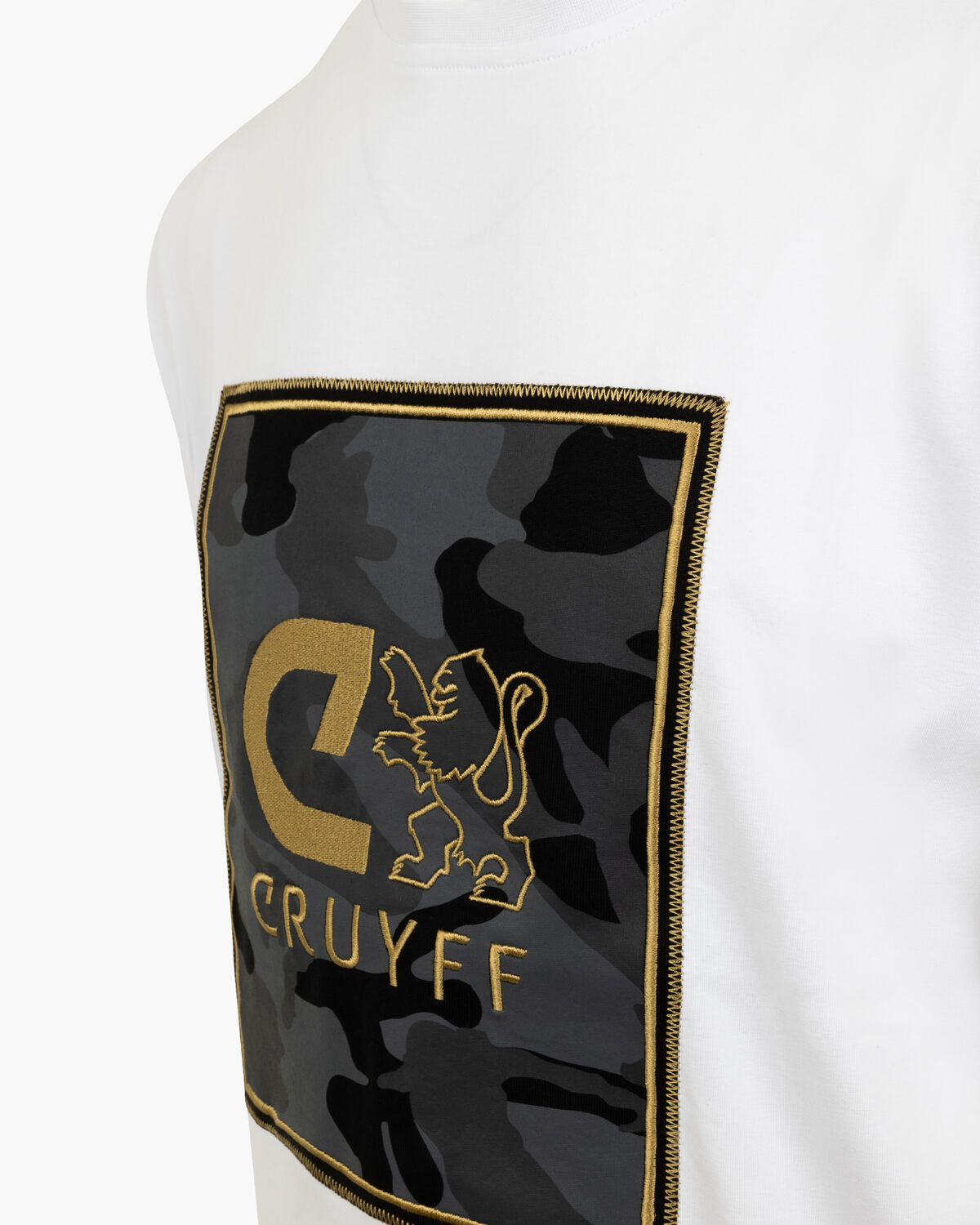 Kamuflaza tee, White/Gold, hi-res