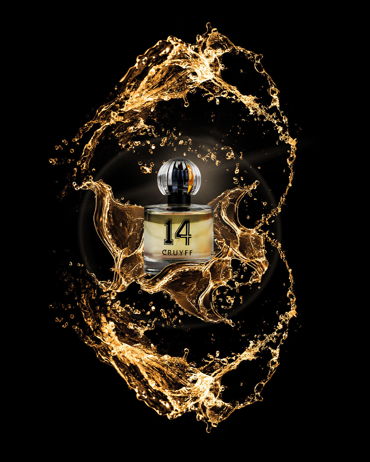 Cruyff 14 Parfum Men, Black, hi-res
