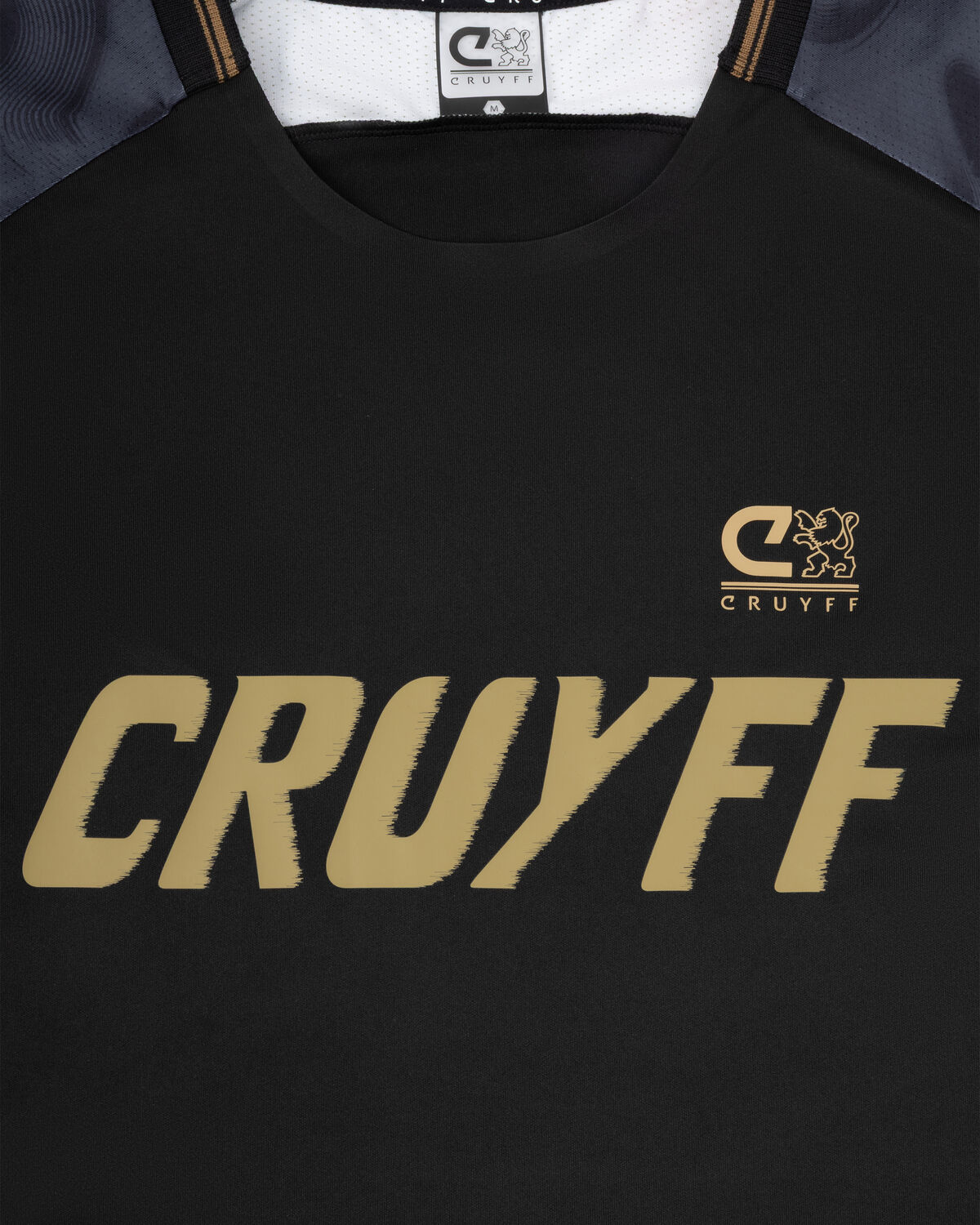 Striker Tee, Black/Gold, hi-res