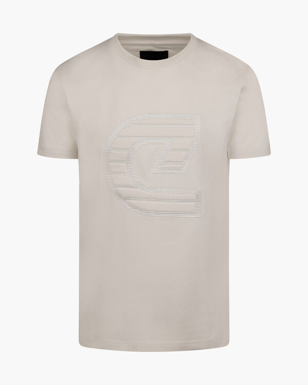 C-logo Herringbone Tee