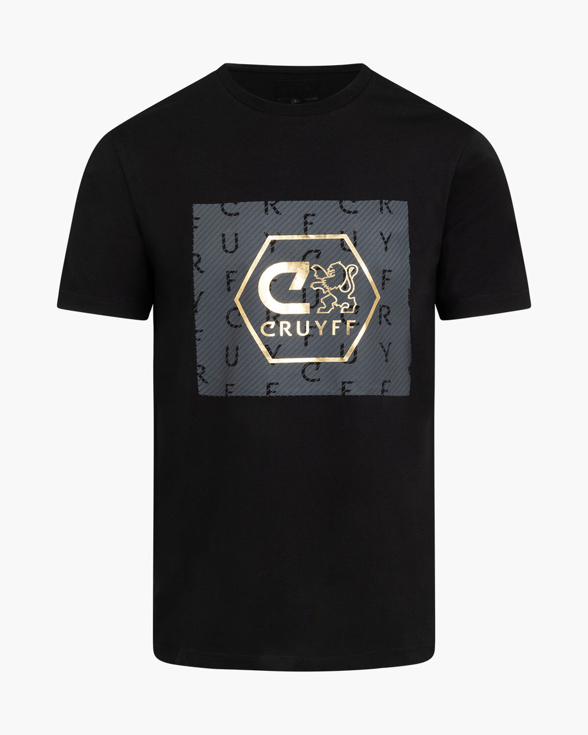 Explore Tee, Black/Gold, hi-res