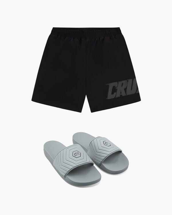 Hydro Swimshorts & Hex Slide