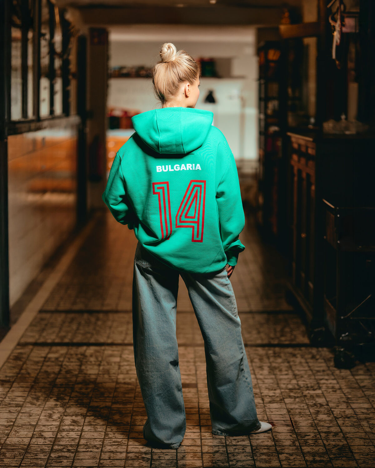 Team Cruyff Hoodie, Mint Green, hi-res