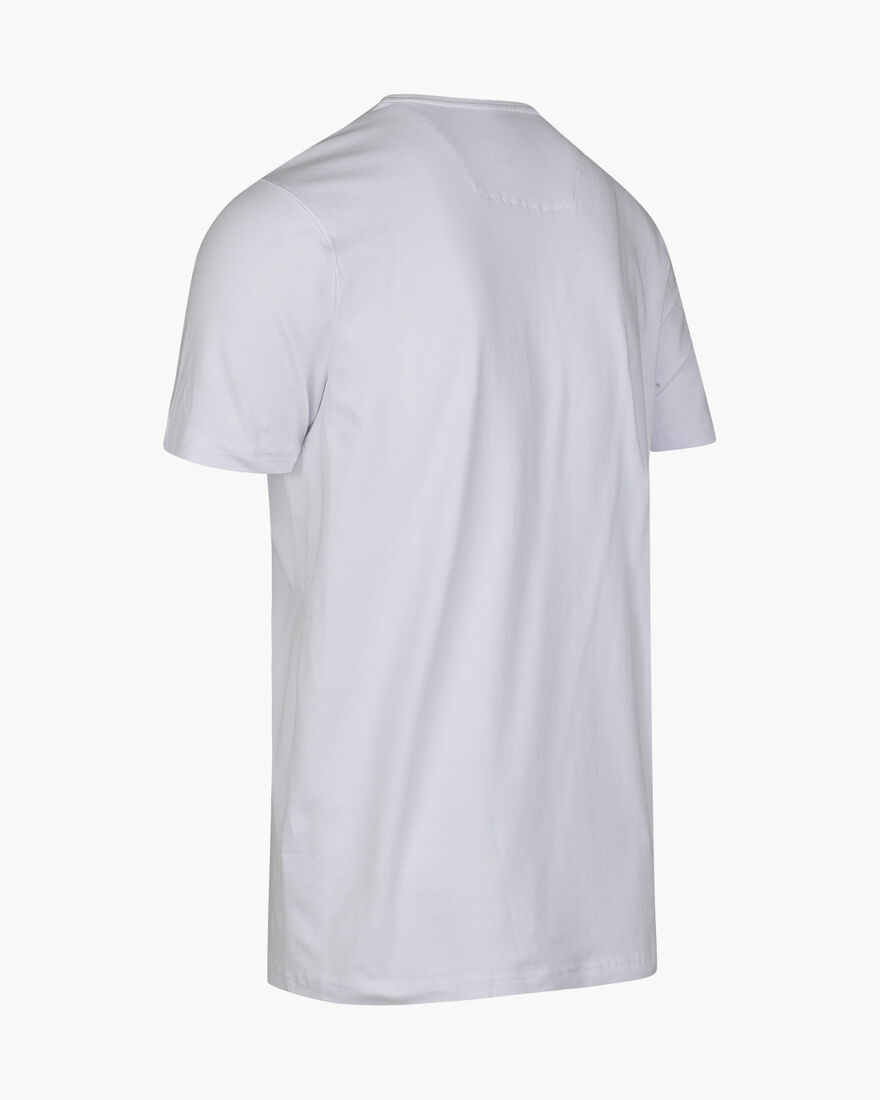 Manuel Tee - 95% Cotton / 5% Elastane, White, hi-res