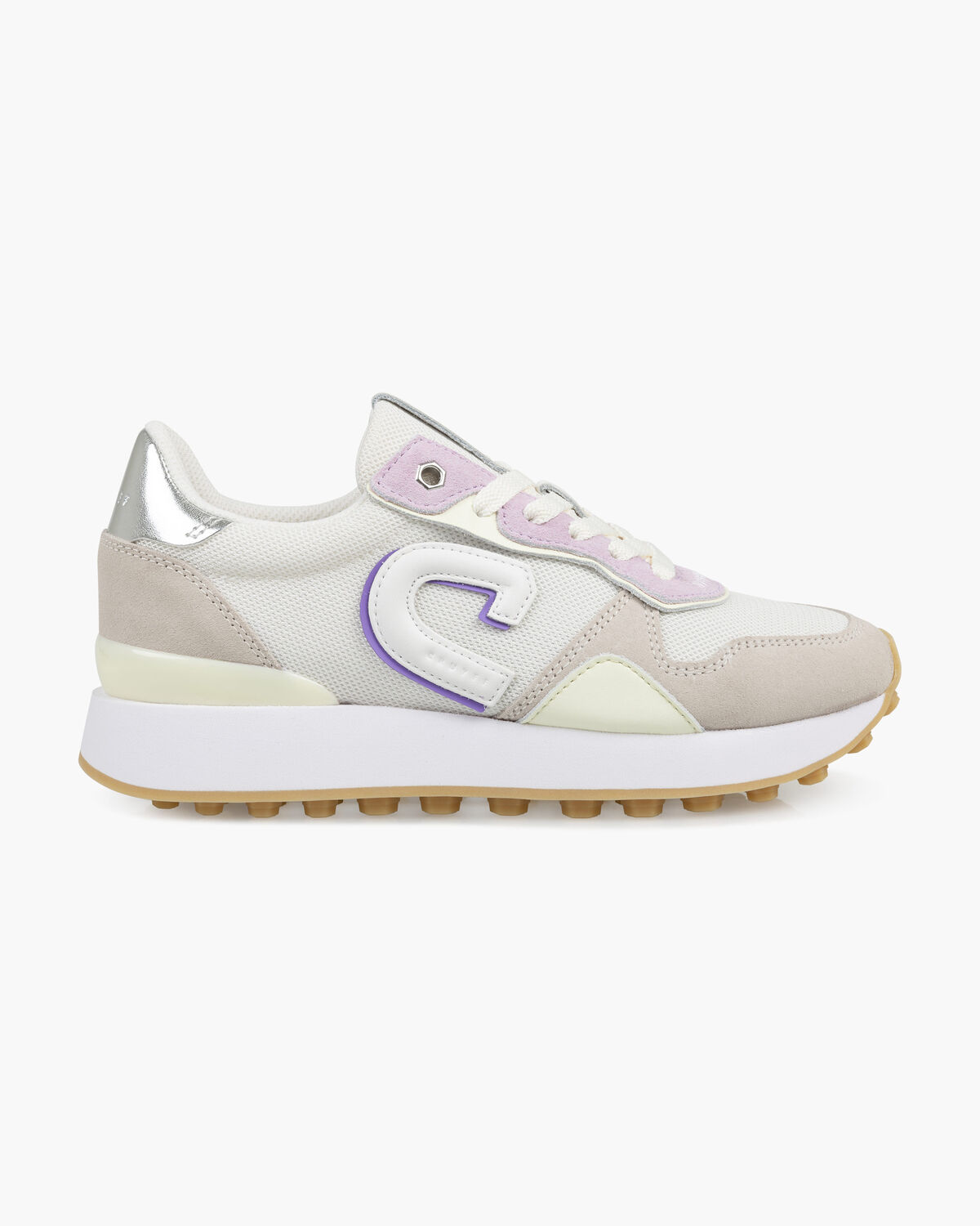 Park Runner-Mesh/Suede, Crème, hi-res