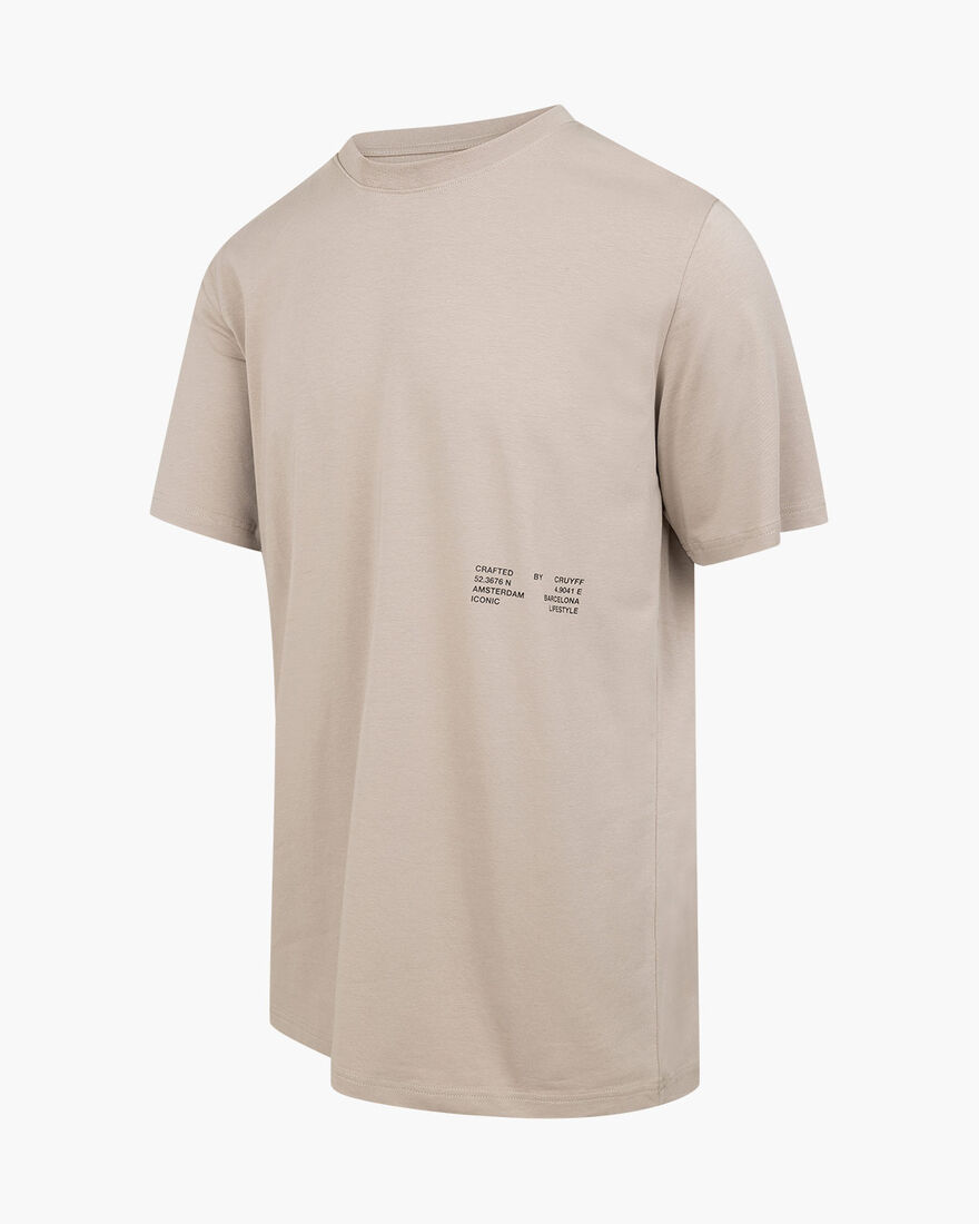 Mica Tee - 95% Cotton 5% Elastane, Sand, hi-res