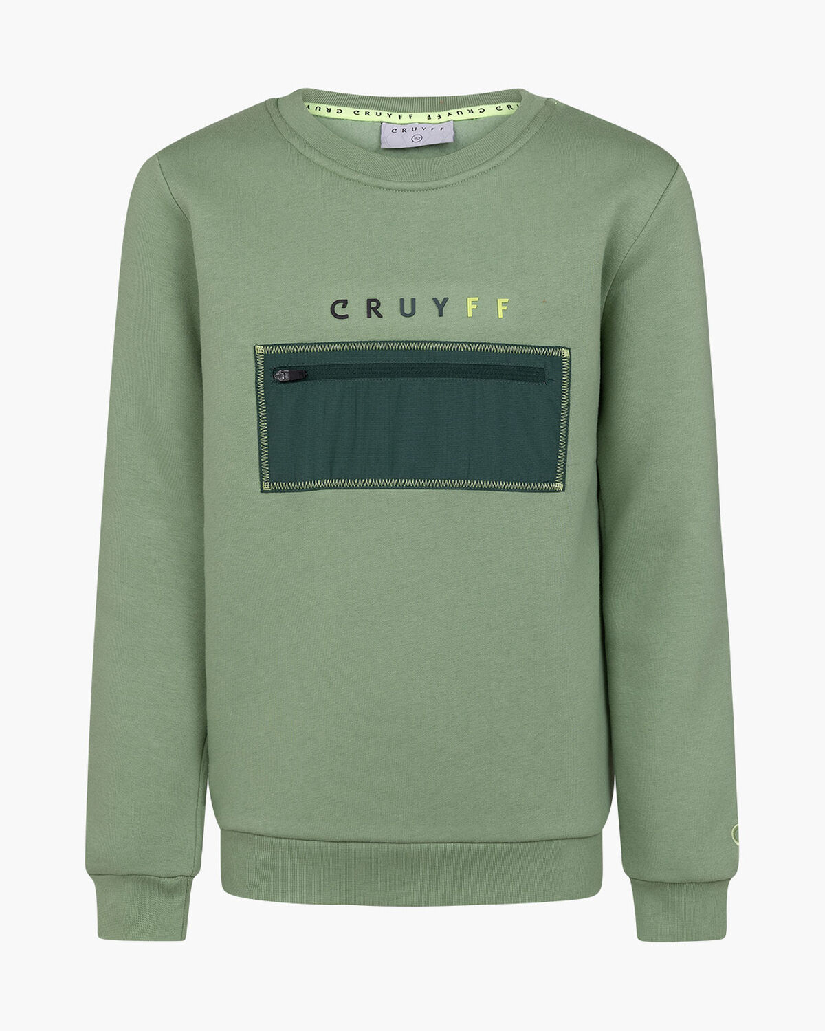Clipper Suit Crewneck, Green, hi-res