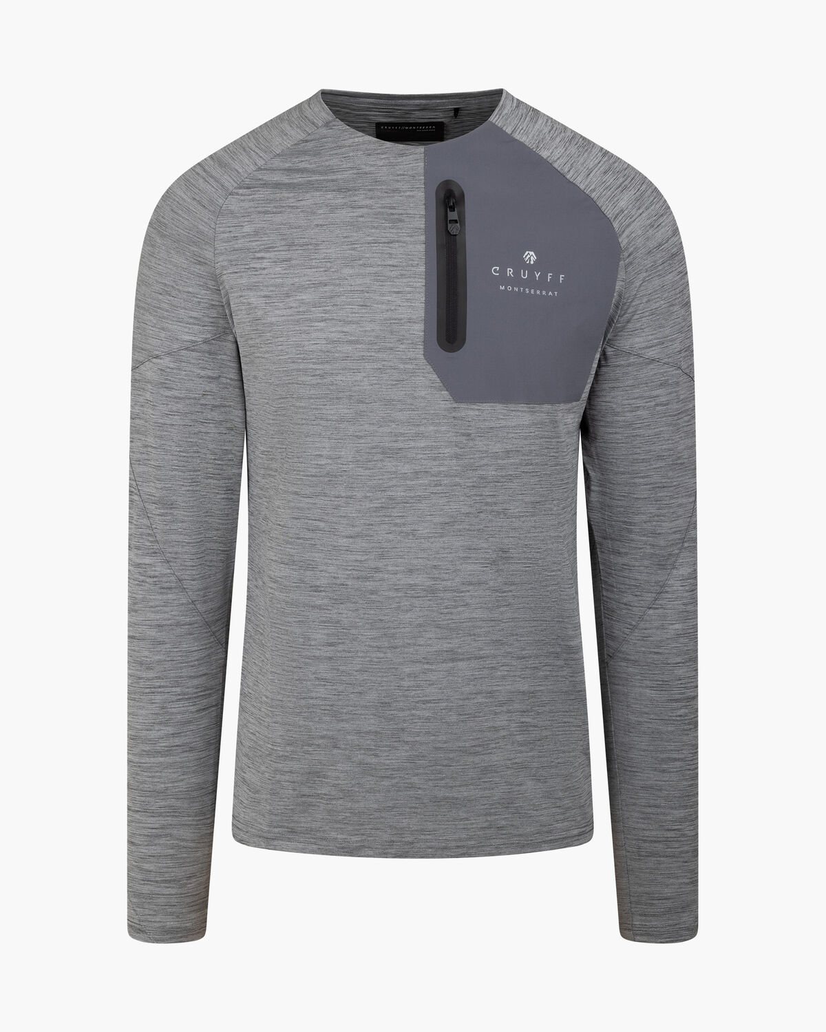 Montserrat Limits LS - 92%Polyester 8%Spandex, Grey, hi-res