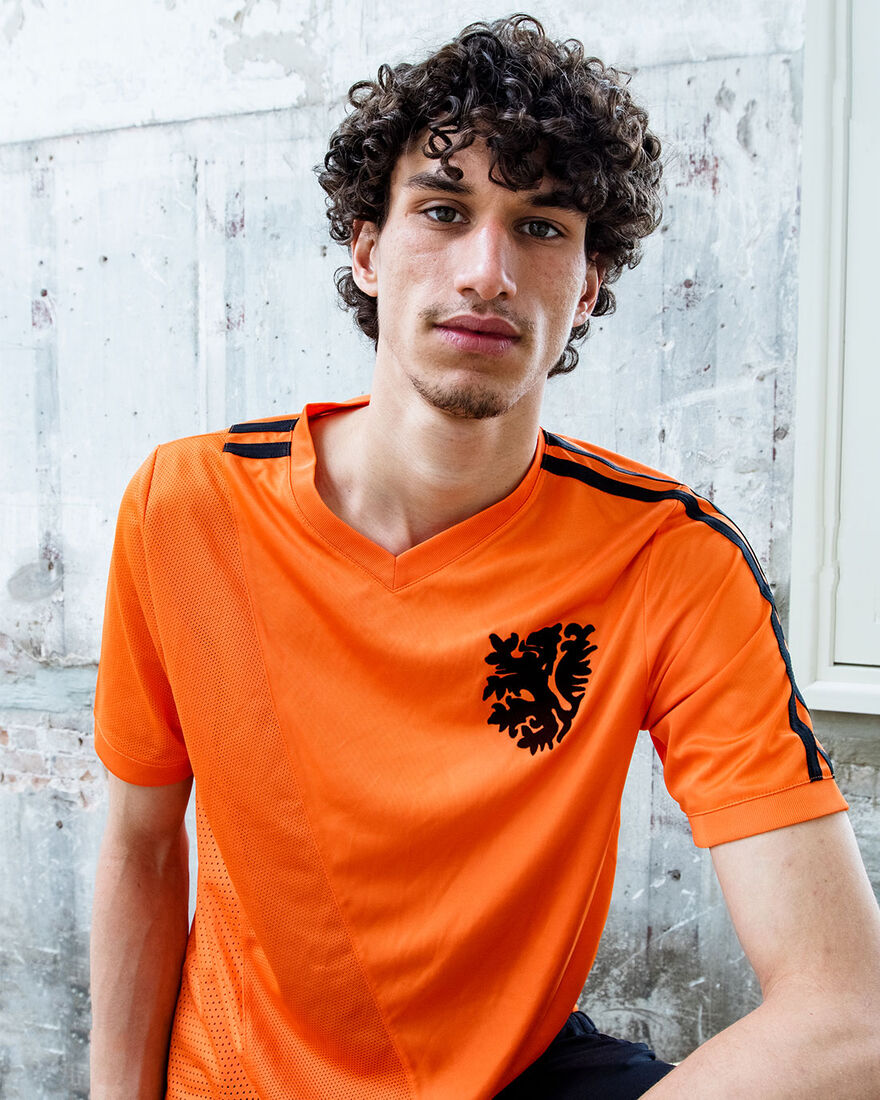 Cruyff Euro Tee, Orange, hi-res
