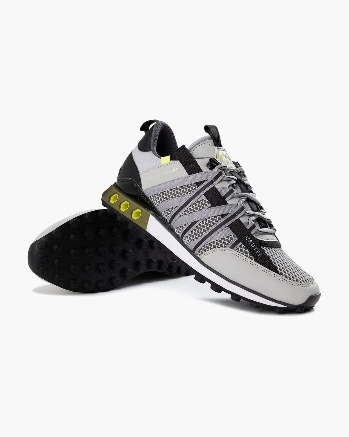 Fearia \\ Montserrat - Rubber Mesh/Matt, Grey/Yellow, hi-res