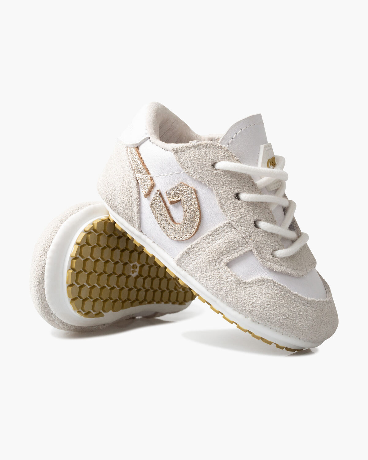 Faas Junior, White/Gold, hi-res