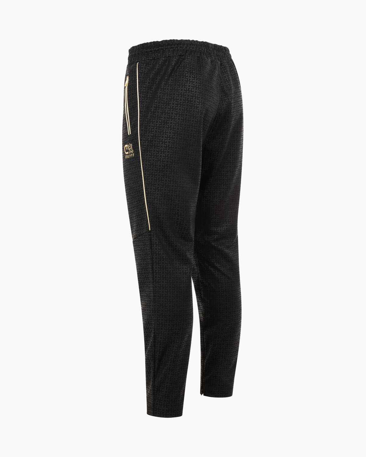 Refero Track Pants, Black/Gold, hi-res