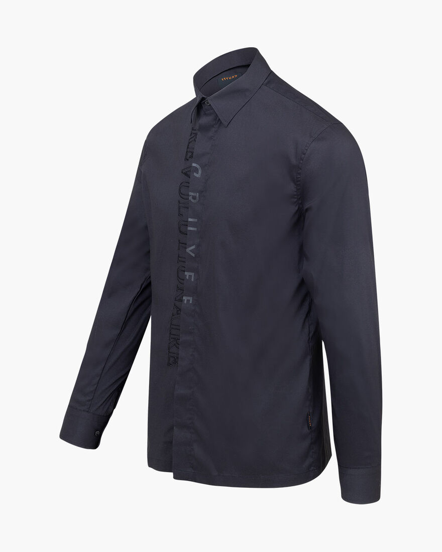 Jiron Shirt  - Cotton / Elastane, Black, hi-res