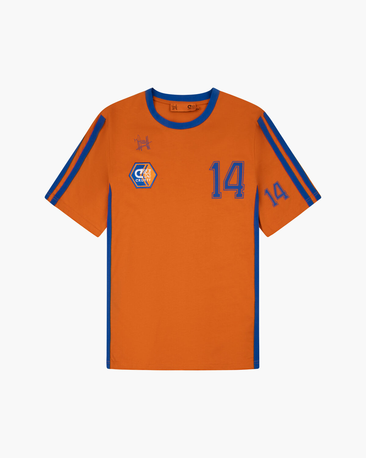 Cruyff LA Aztecs Edition Tee, Orange, hi-res