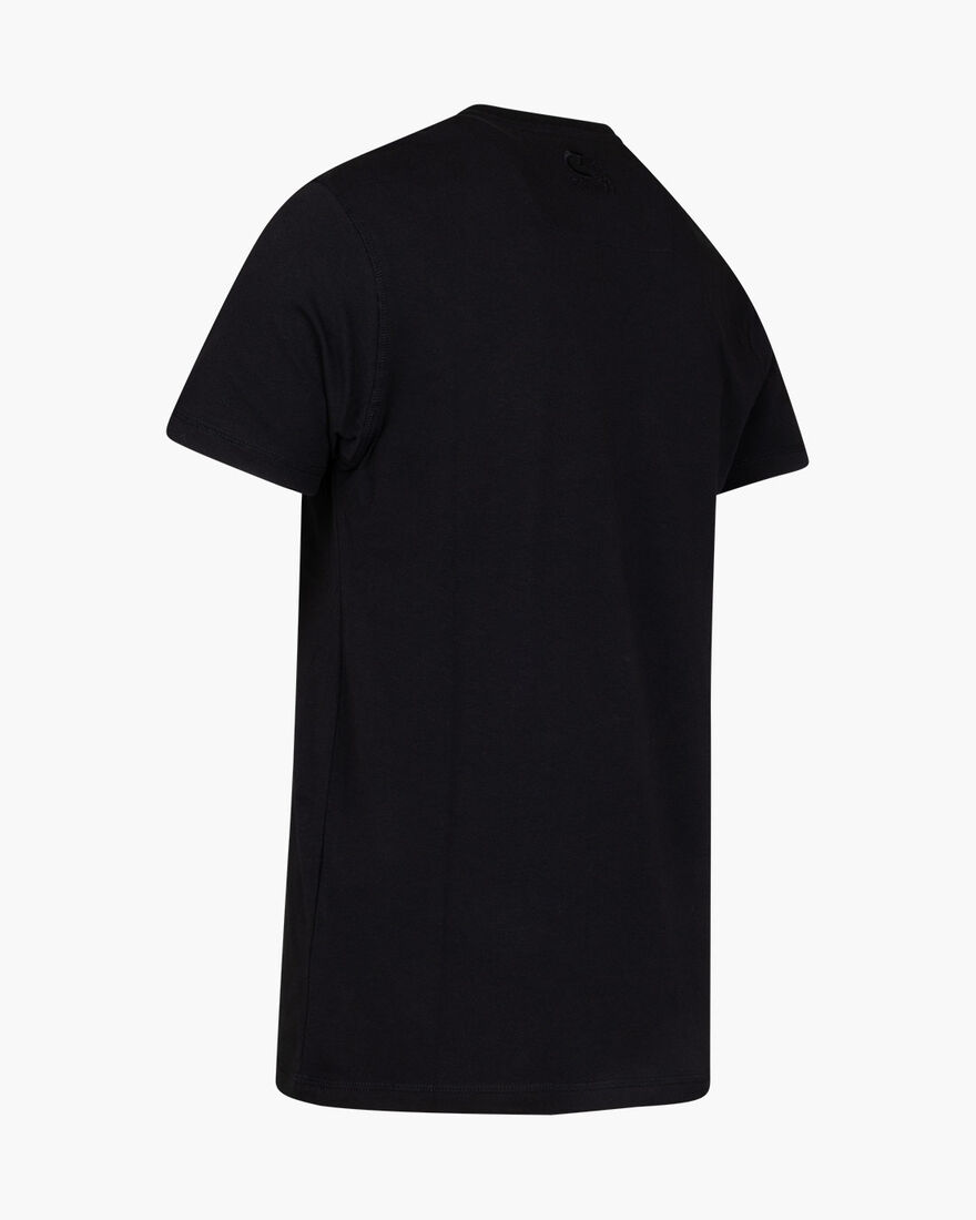 Thetor Tee, Black/Gold, hi-res
